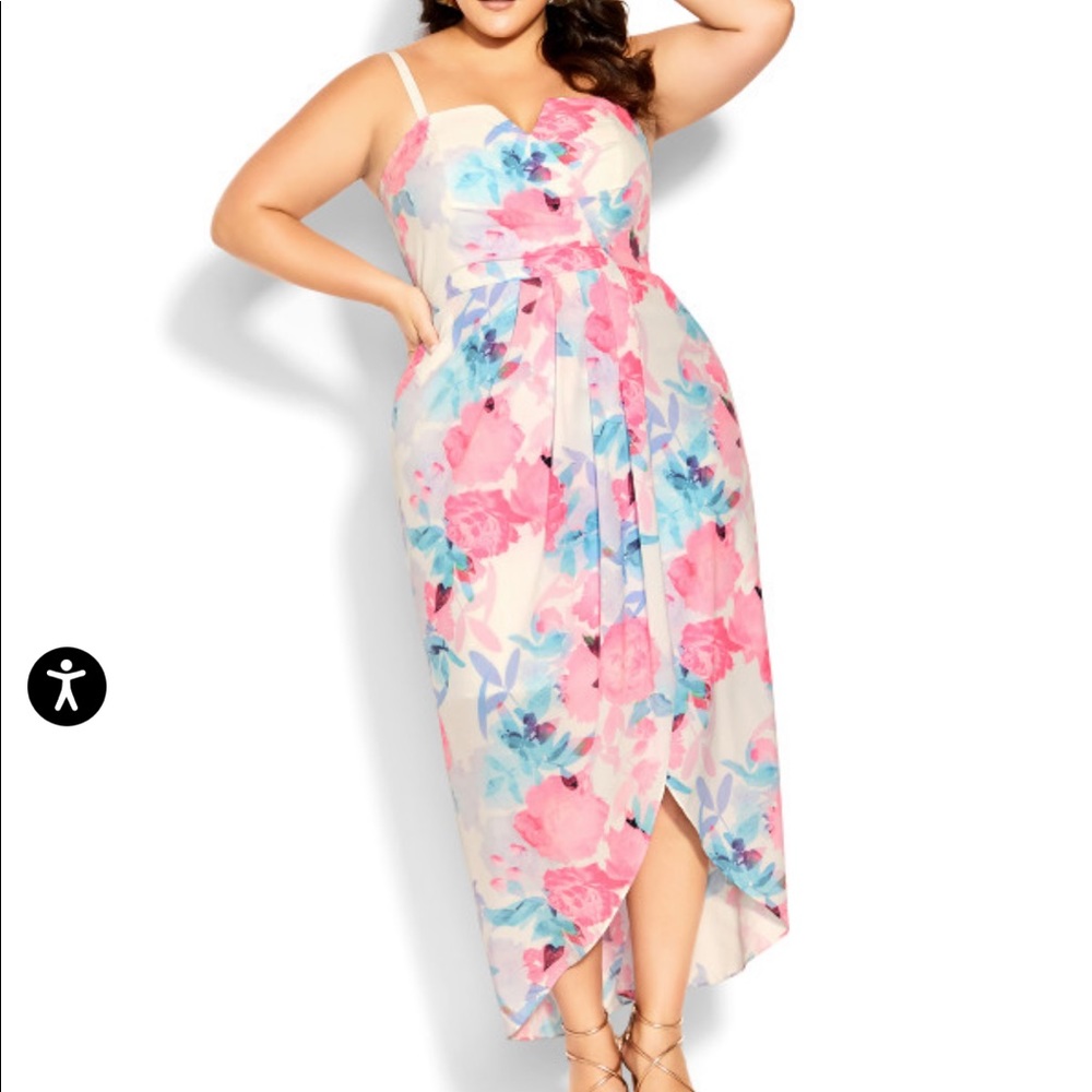 NWT CITY CHIC Bella Maxi Dress -  Size 20